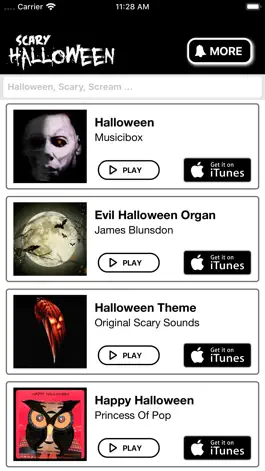Game screenshot Halloween Ringtones for iPhone apk