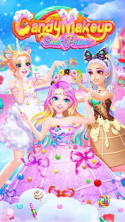 Sweet Princess Candy Makeup