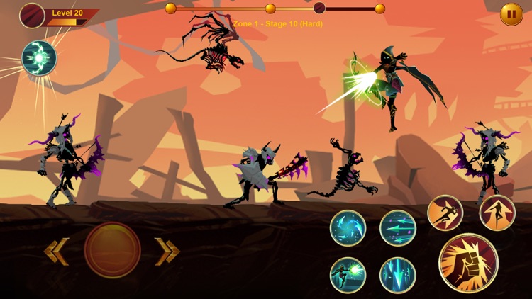 Shadow fighter: Fighting games