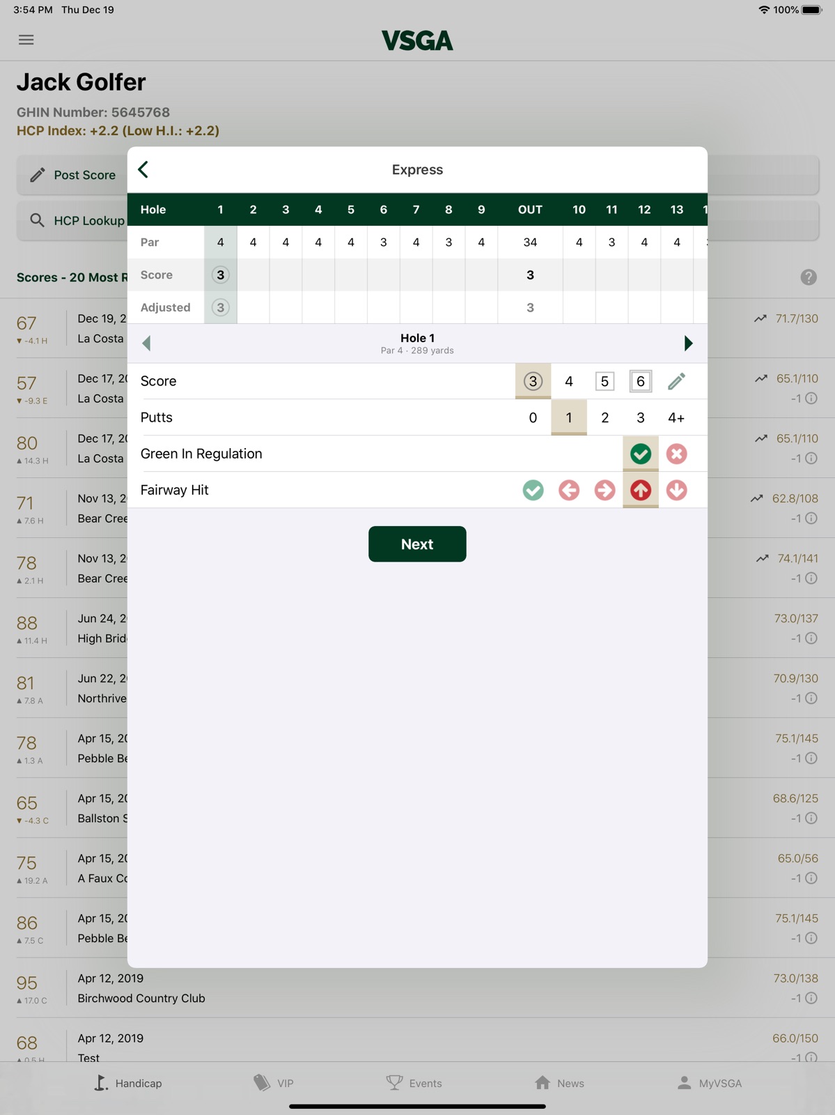 MyVSGA ipad screenshot 4