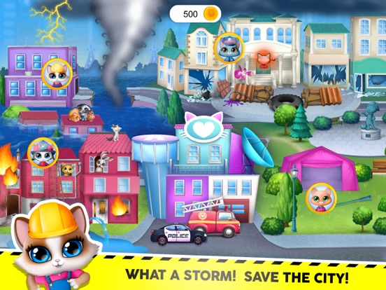 Screenshot #5 pour Kitty Meow Meow City Heroes