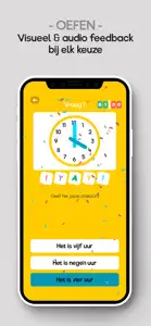 KlokWijs - leren klokkijken screenshot #4 for iPhone