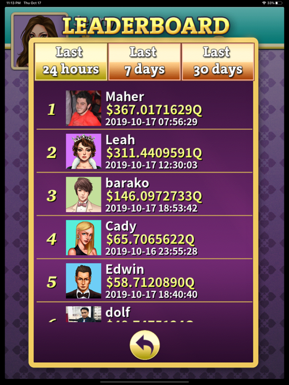 Screenshot #6 pour Chinese Poker (Deluxe)