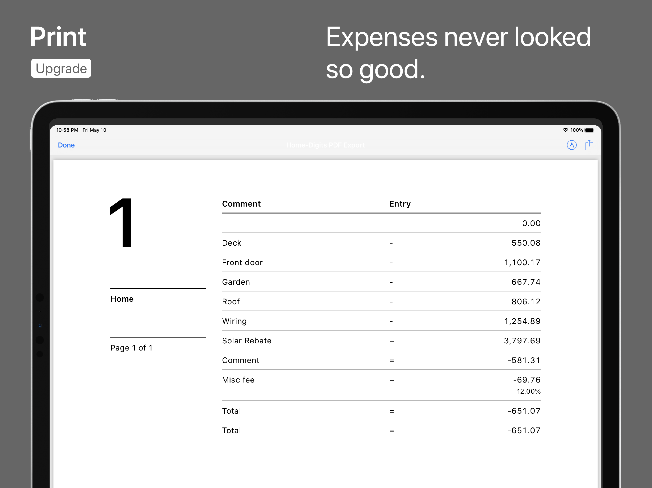 Digits Basic Tape Calculator screenshot 14