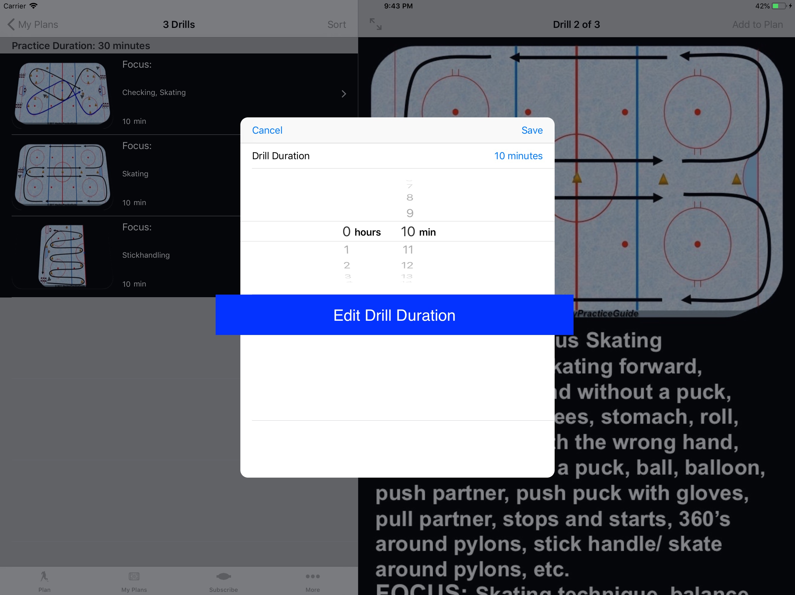 Hockey Practice Guide