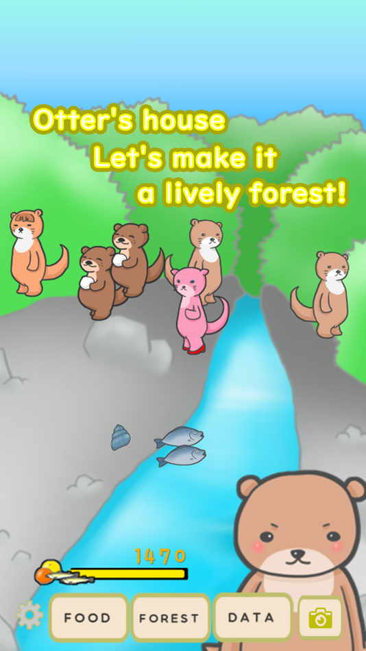 #2. Otter Forest ~Idle Game~ (iOS) 由: minoru yamazaki
