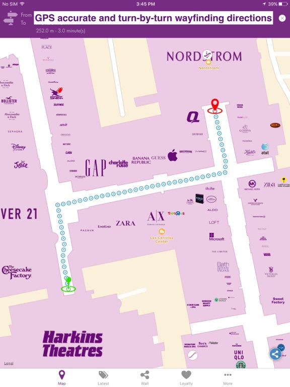 Screenshot #6 pour InMapz indoor navigation maps