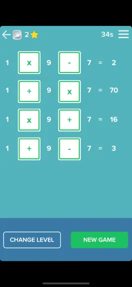Game screenshot Find the sign - math puzzle hack