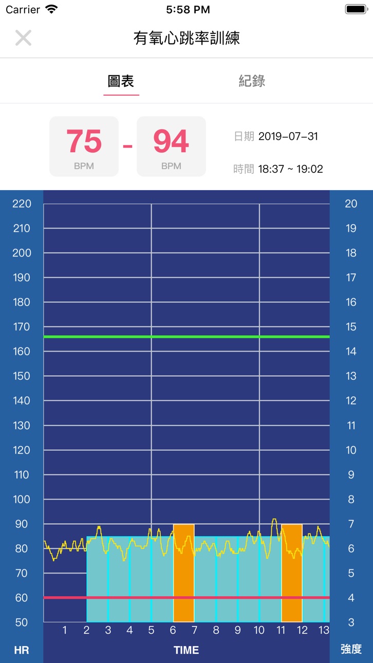 iPhone screenshot
