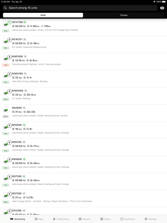 Screenshot #4 pour Motion Telematics