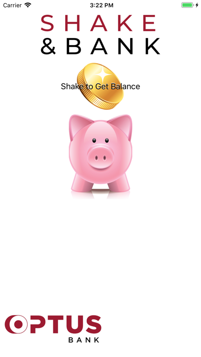 Optus Bank Shake & Bank Screenshot