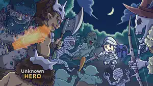 UnknownHERO - Item Farming RPG screenshot 1