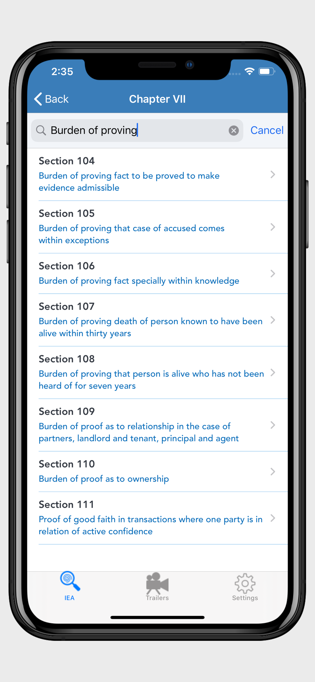 IEA - Indian Evidence Act