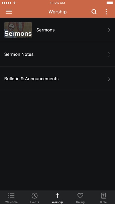 App screenshot