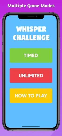 Game screenshot Whisper Challenge - Group Game apk