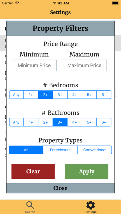 Real Estate Search by ALLHUD iPhone screenshot