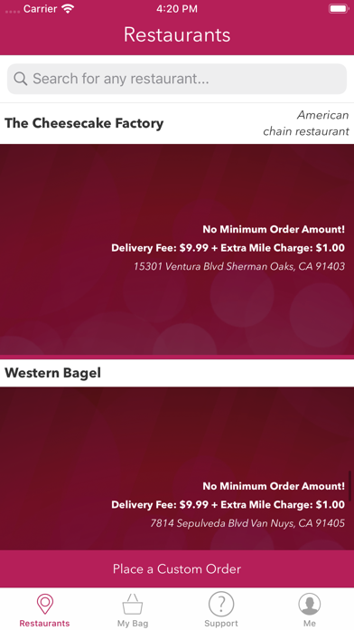 Screenshot #1 pour Best Deliveries