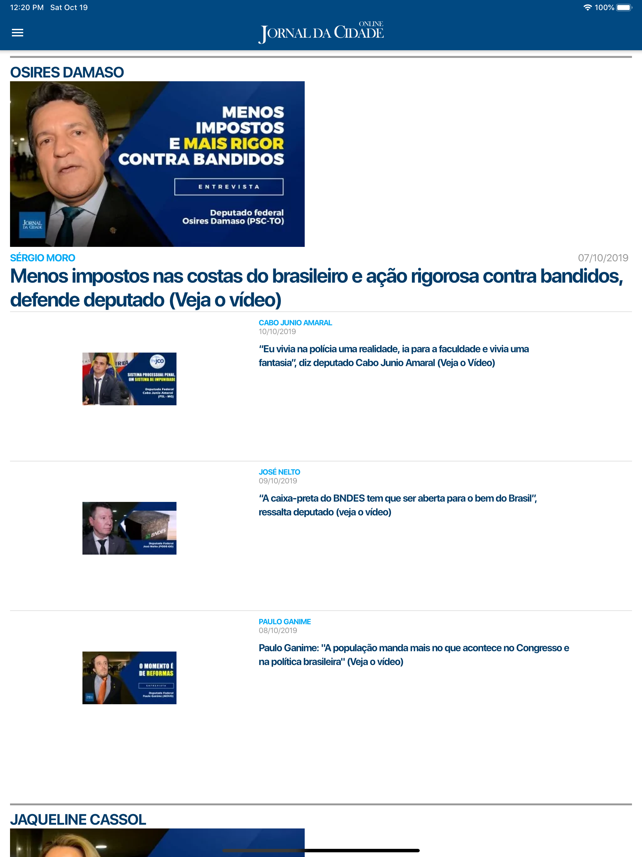 Jornal da Cidade Online screenshot 6