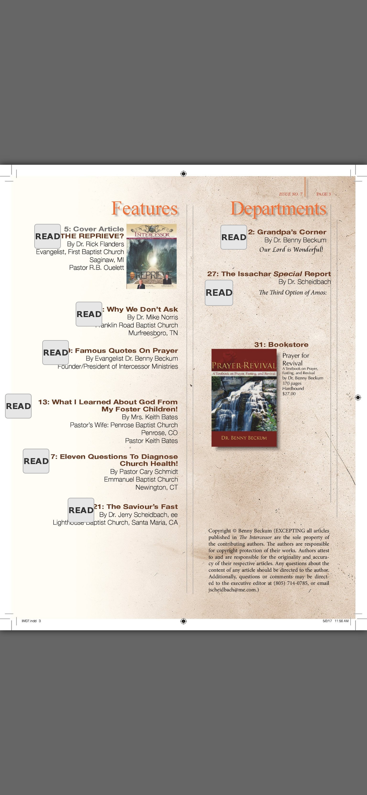 The Intercessor Magazine screenshot 3