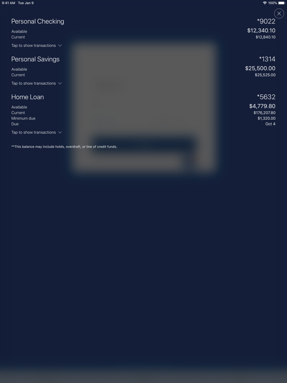 Screenshot #4 pour Pegasus Bank Mobile Banking