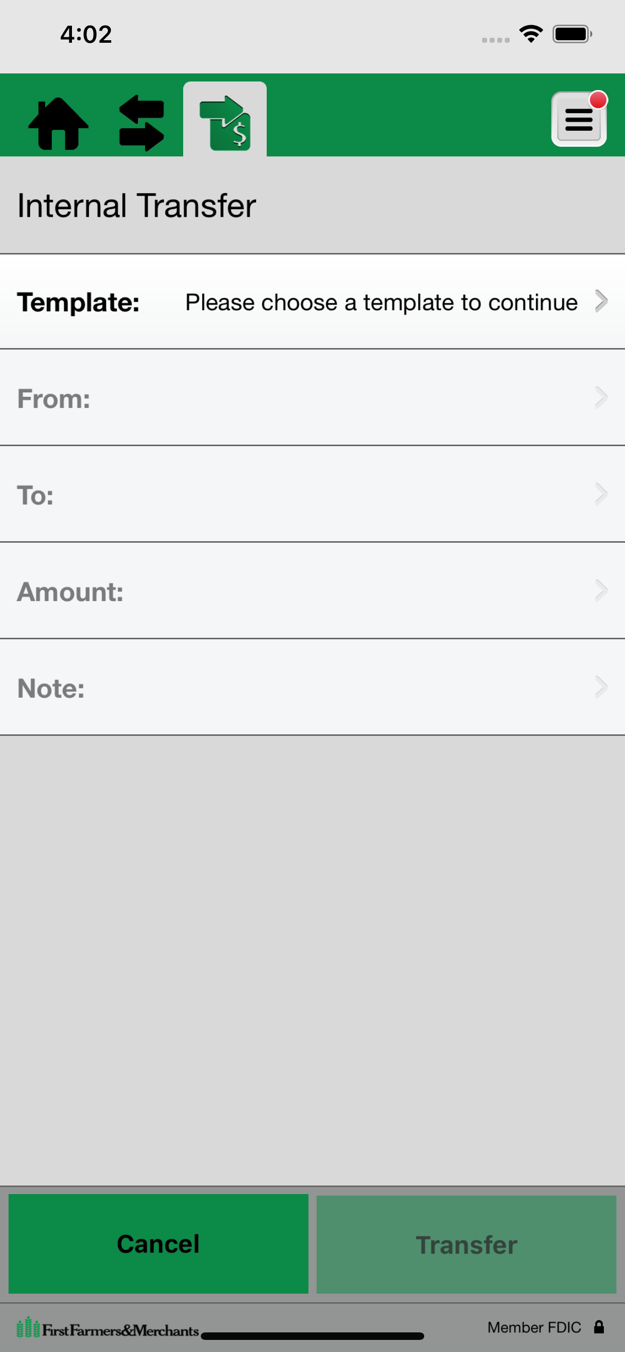FF&M Bank e-Corp 01 screenshot 6