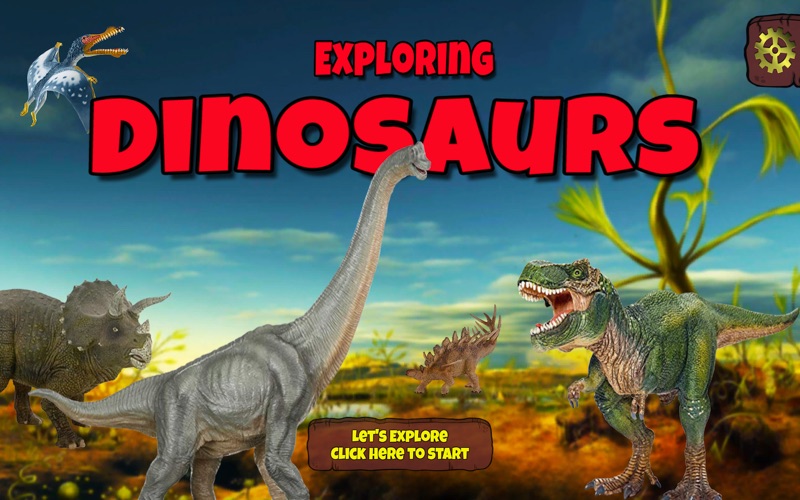 Screenshot #1 pour Exploring Dinosaurs
