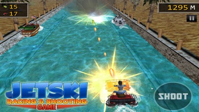JET SKI RACING SHOOTING GAMES screenshot 3