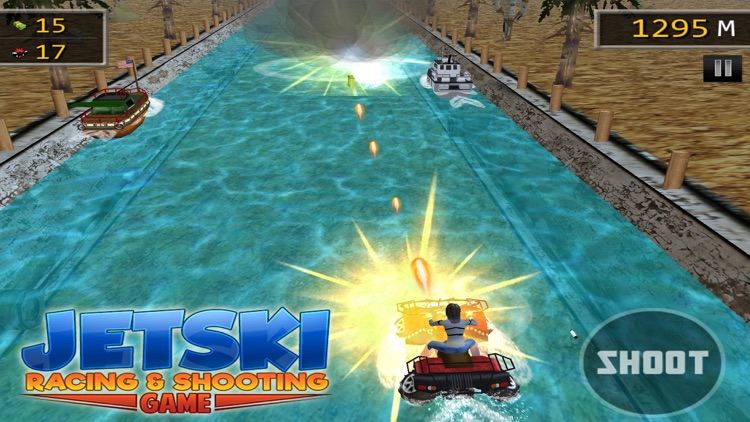 JET SKI RACING SHOOTING GAMES