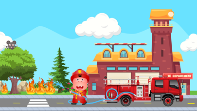 Firefighter: Fire Truck games Screenshot