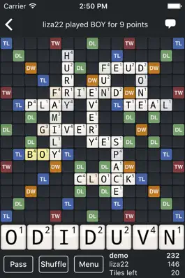 Game screenshot Wordfeud hack