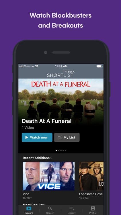 Tribeca Shortlist