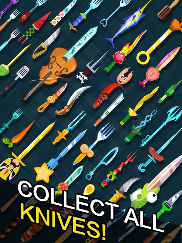 Knife Dash: Hit To Crush Pizza screenshot 6