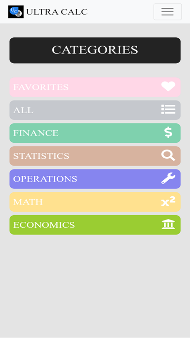 Screenshot #1 pour Ultra Calculator