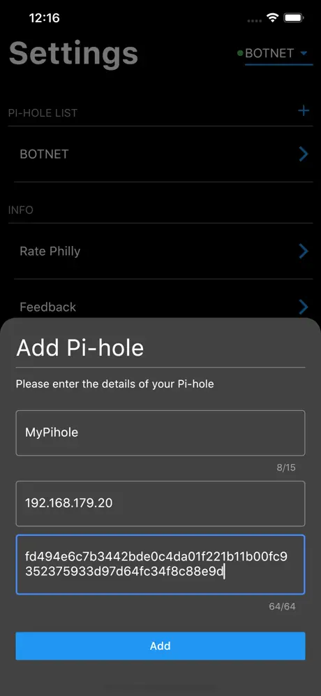 Philly Pi-hole Manager