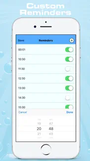 iwater - water reminder iphone screenshot 4