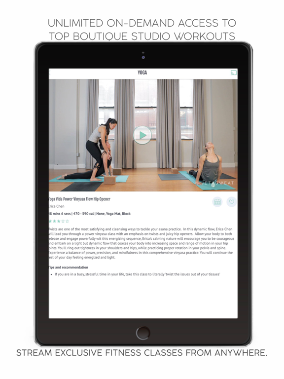 Screenshot #6 pour JETSWEAT: #1 Studio Class App