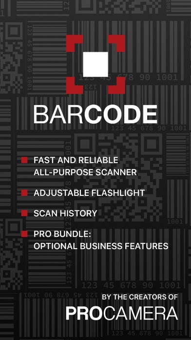 Barcode screenshot 1