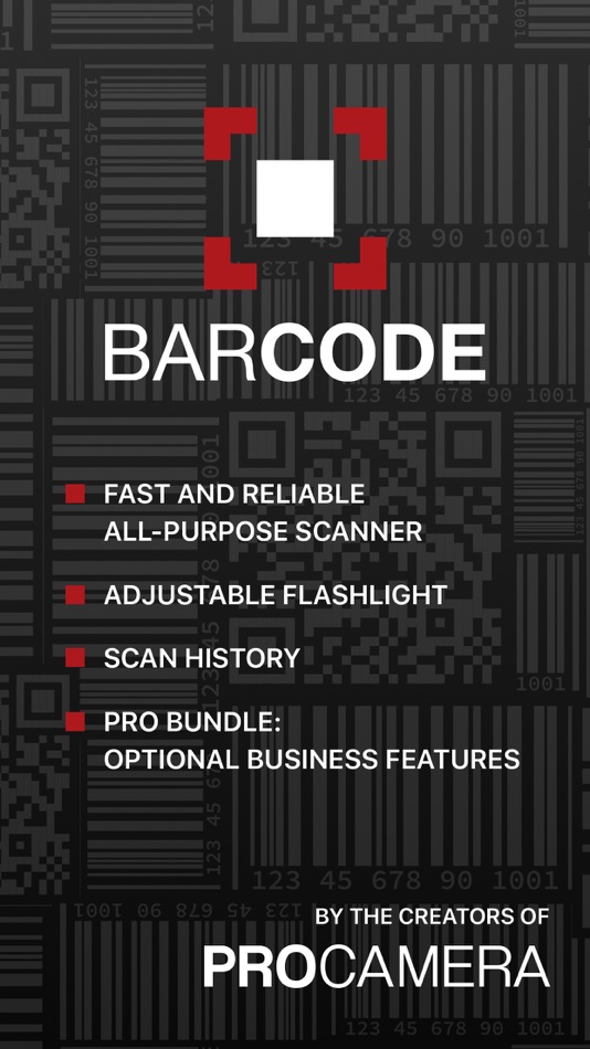 Barcode + QR Code Reader - 3.1.1 - (iOS)