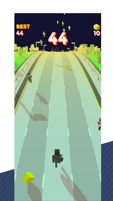 Screenshot #1 pour Zombie Road - Avoid the zombie