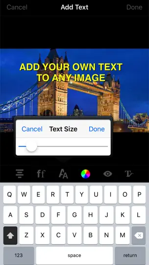 Capture d'écran de CLIPish Keyboard sur iPhone 10