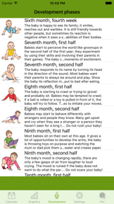 WomanLog Baby Calendar screenshot