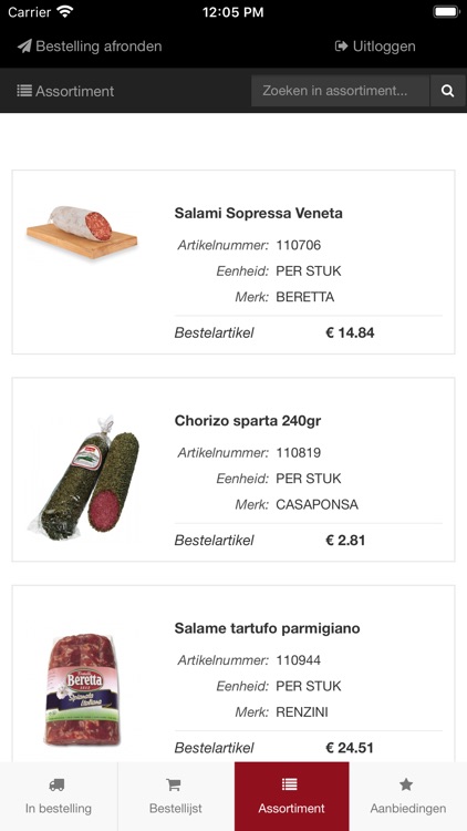 Bestelapp Ter Brugge