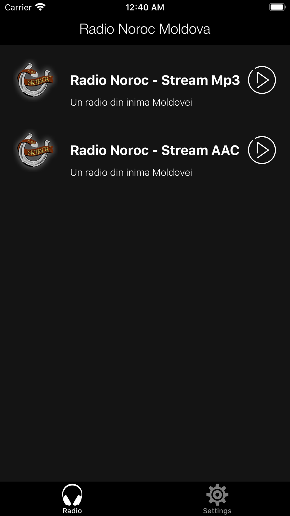 Radio Noroc Moldova Free Download App for iPhone - STEPrimo.com