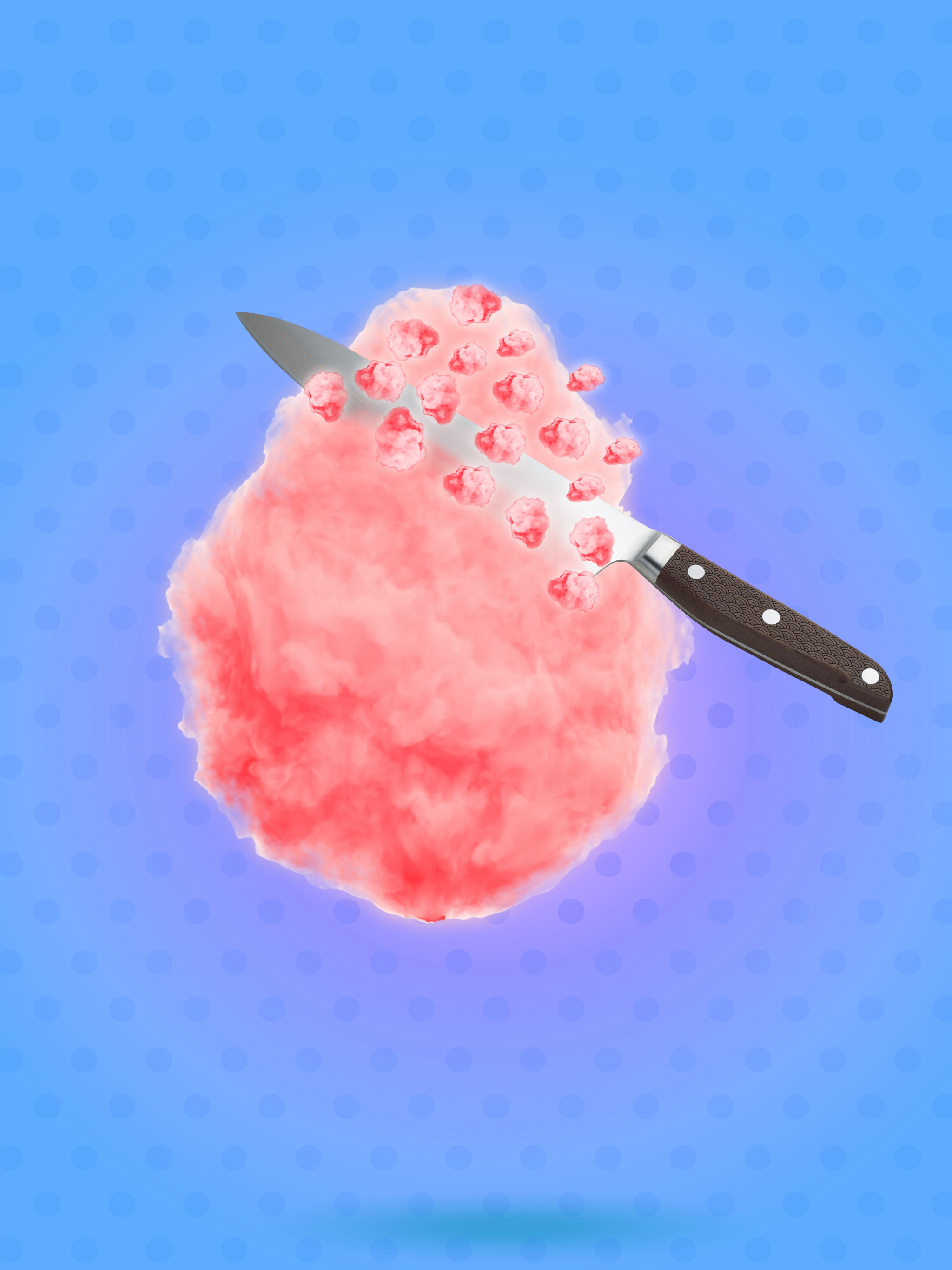 Cotton Candy Cutting