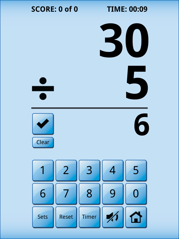 Math Whiz Flash Cards iPad screenshot