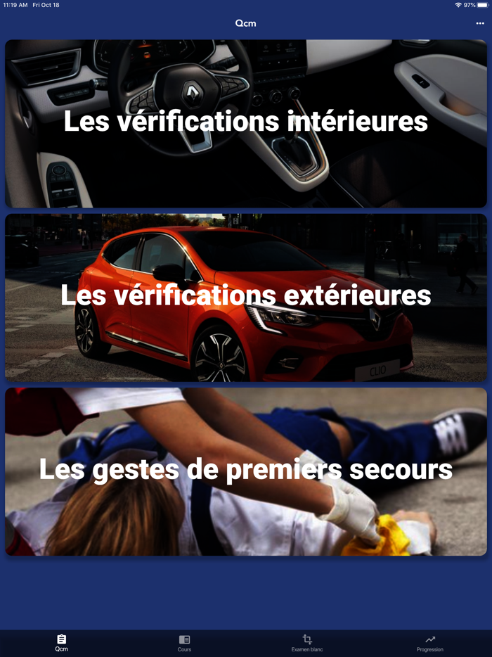 Questions Examen Permis B