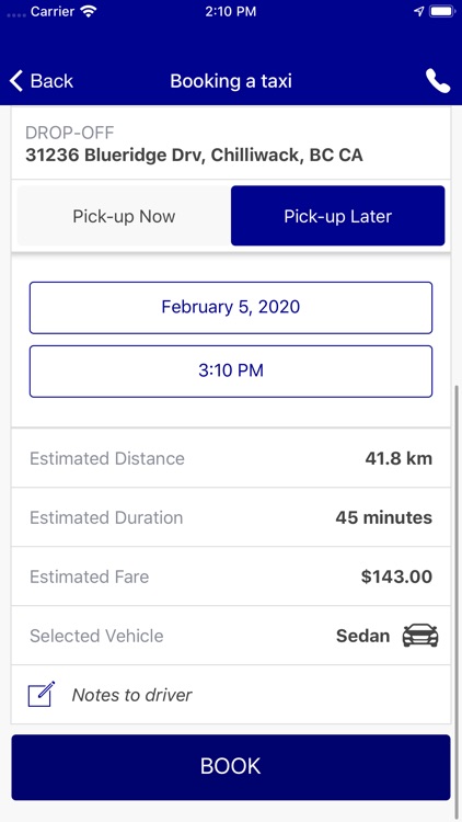 Chilliwack Taxi screenshot-3