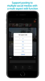 movie edit add-on iphone screenshot 3