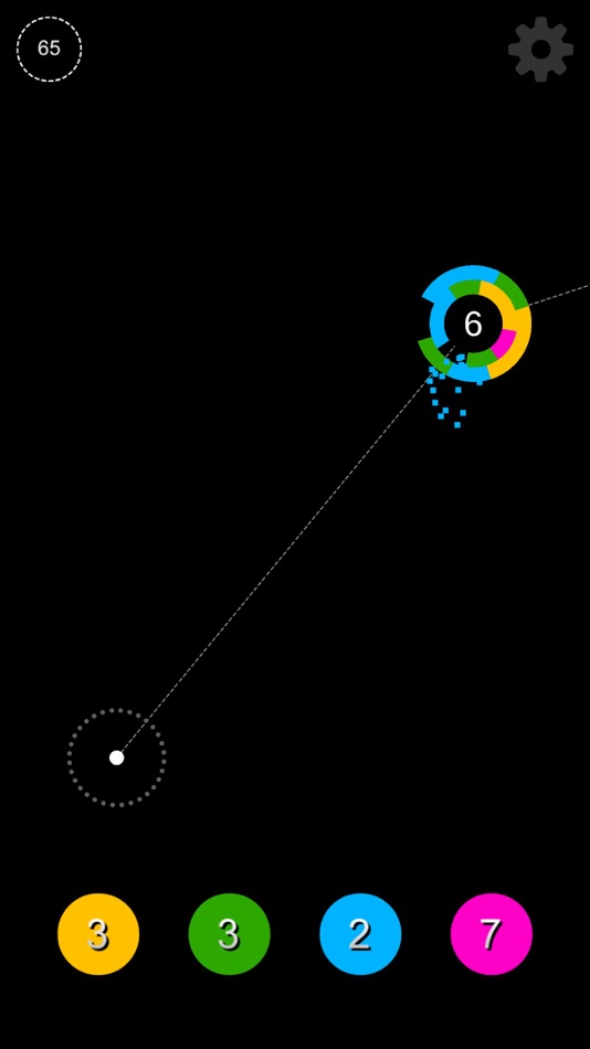 #2. Circle Jump - Instant Shoot (iOS) 由: Oscar Tsang