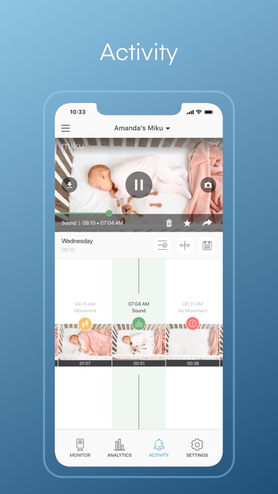 Miku Baby Monitor Screenshot